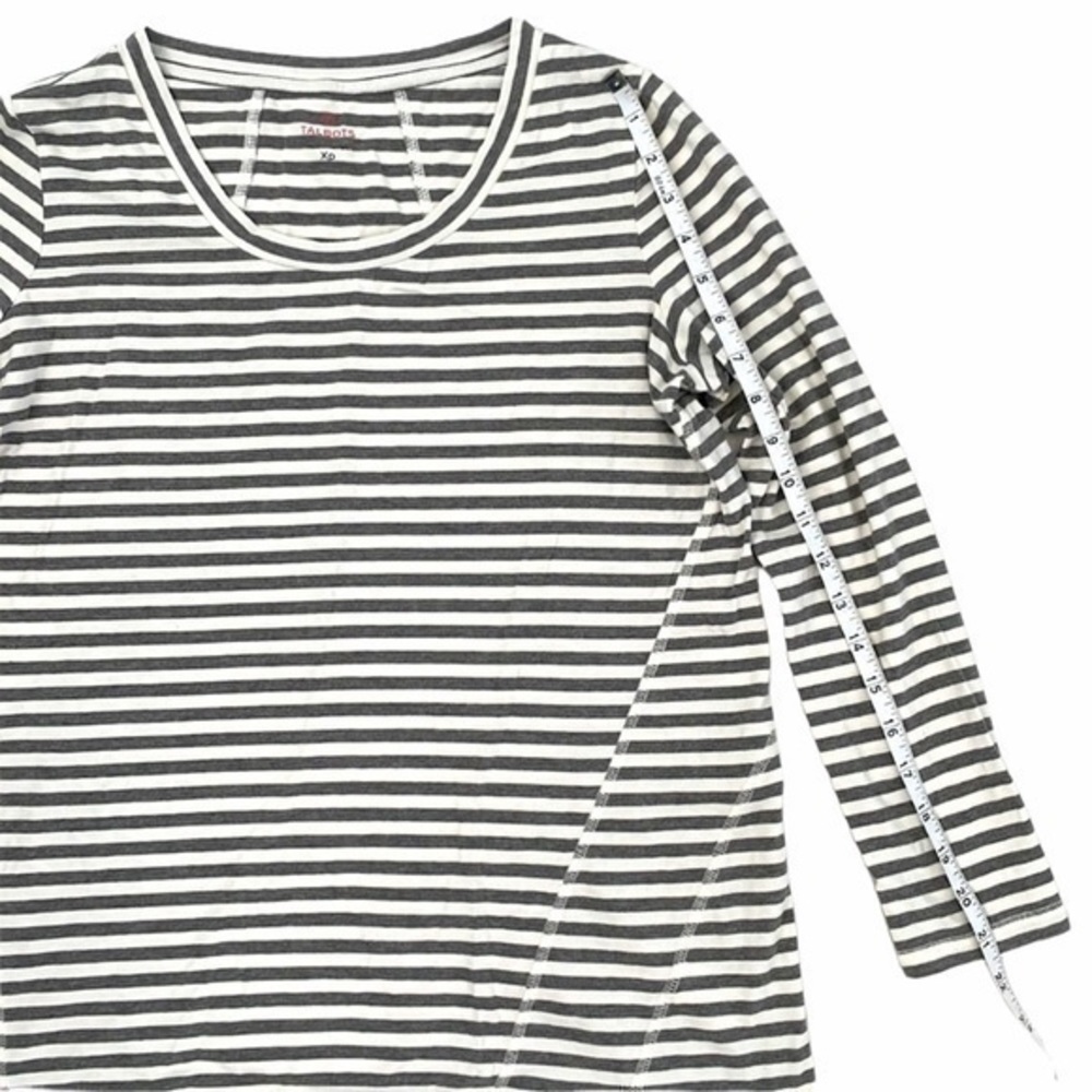 Talbots Long Sleeve Striped Shirt - Picture 6 of 8